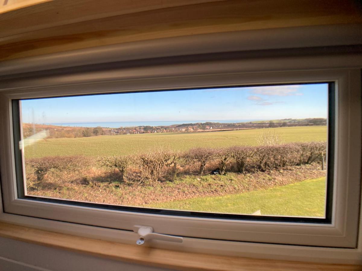 The Cedar Tiny House Villa Coldingham Buitenkant foto