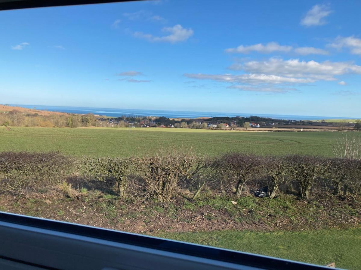 The Cedar Tiny House Villa Coldingham Buitenkant foto
