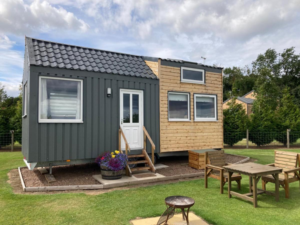 The Cedar Tiny House Villa Coldingham Buitenkant foto